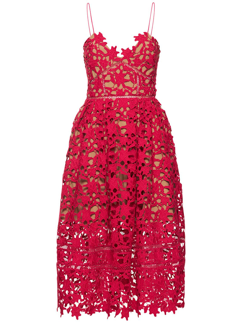 Vestido rojo tirantes