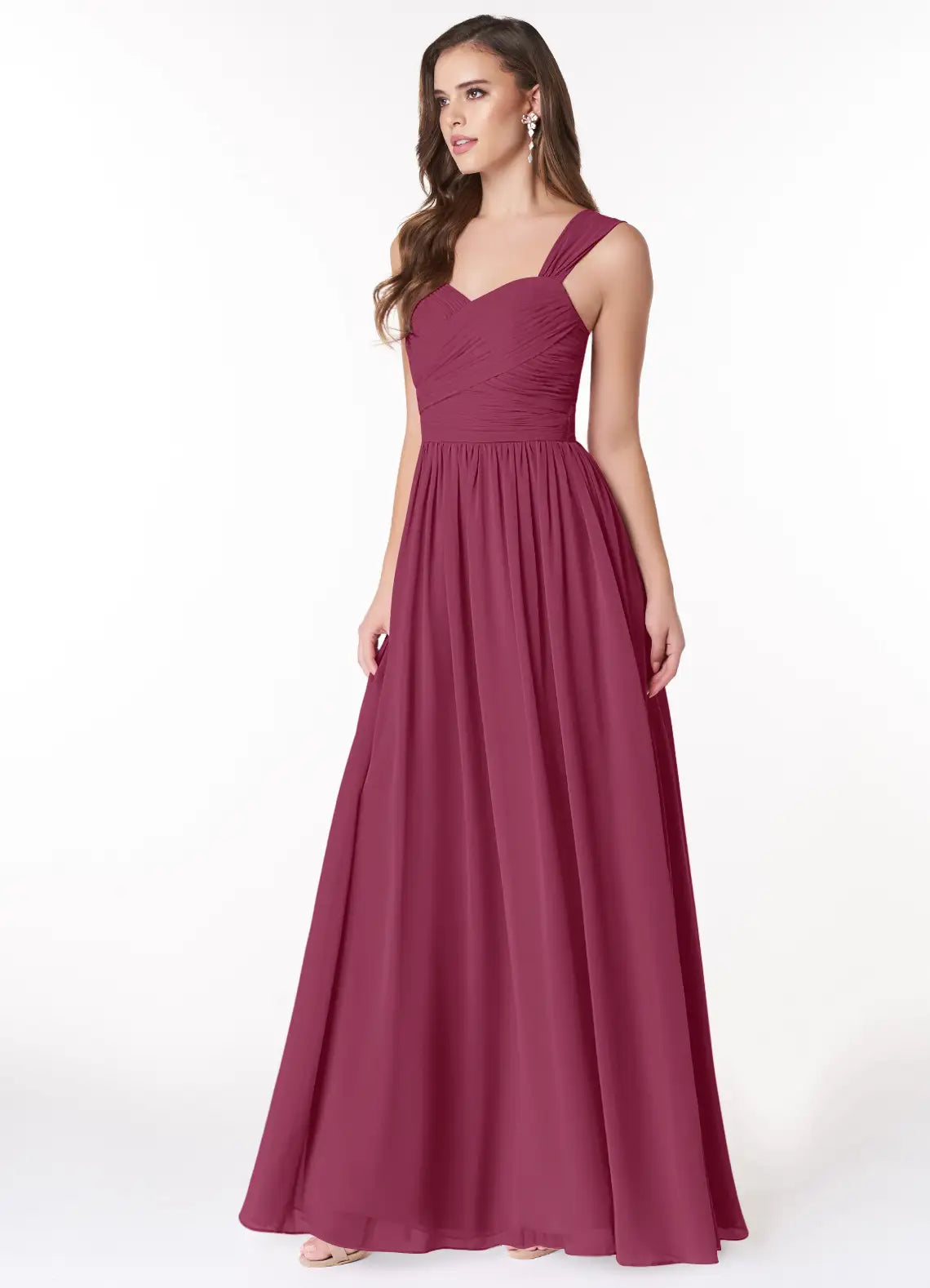 Vestido Luxury Borgoña