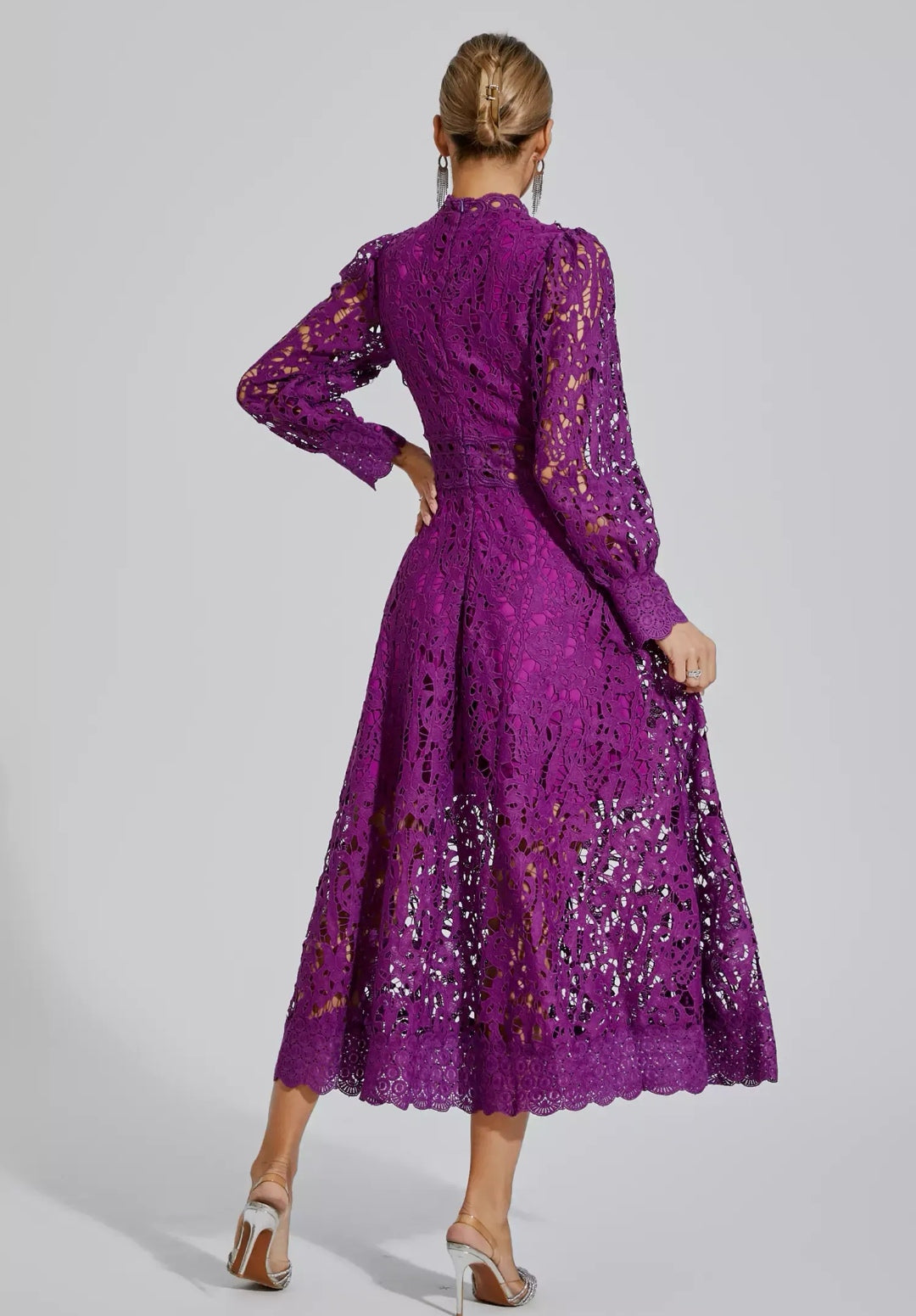 Vestido Borgoña
