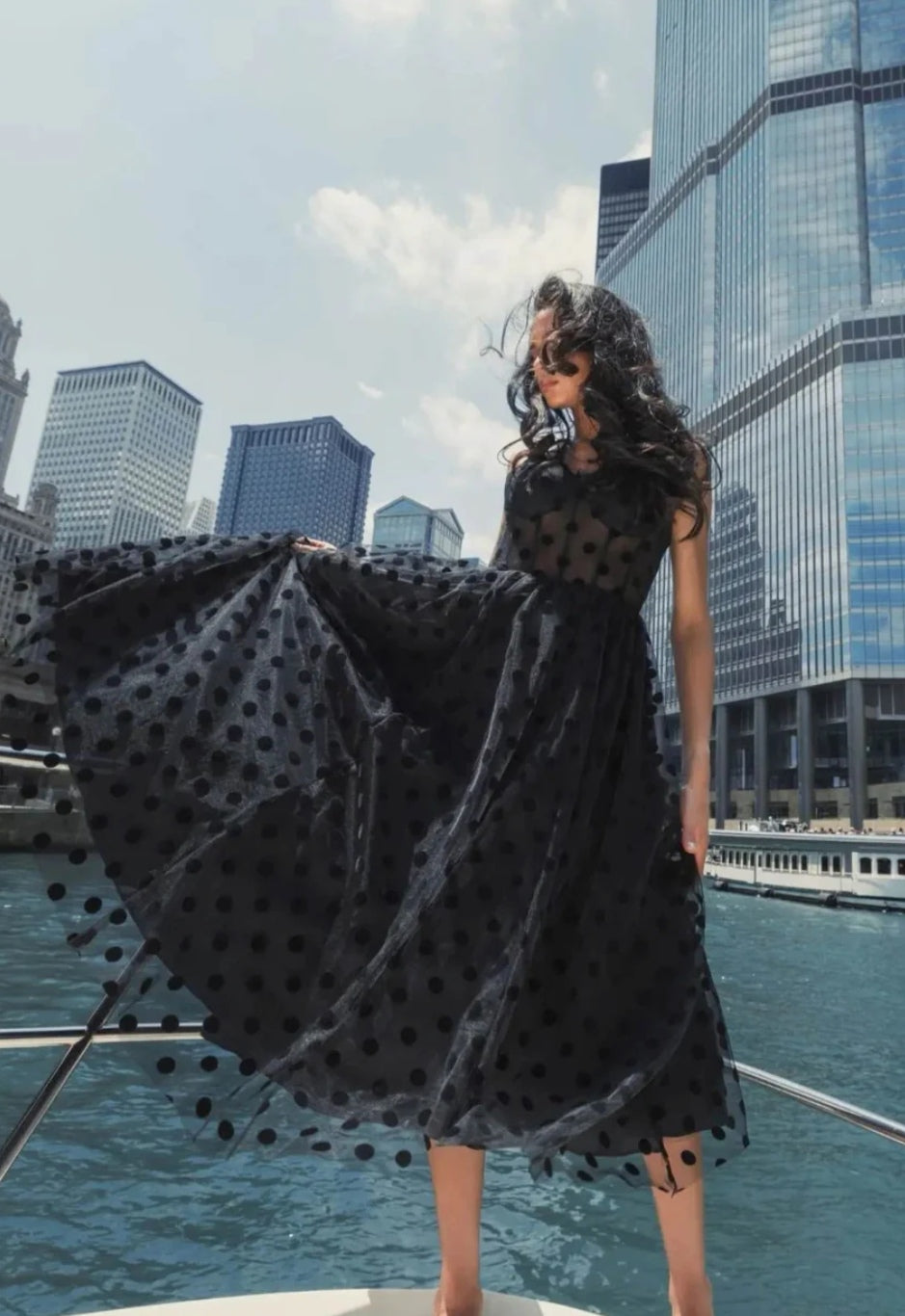 Vestido negro tirantes A