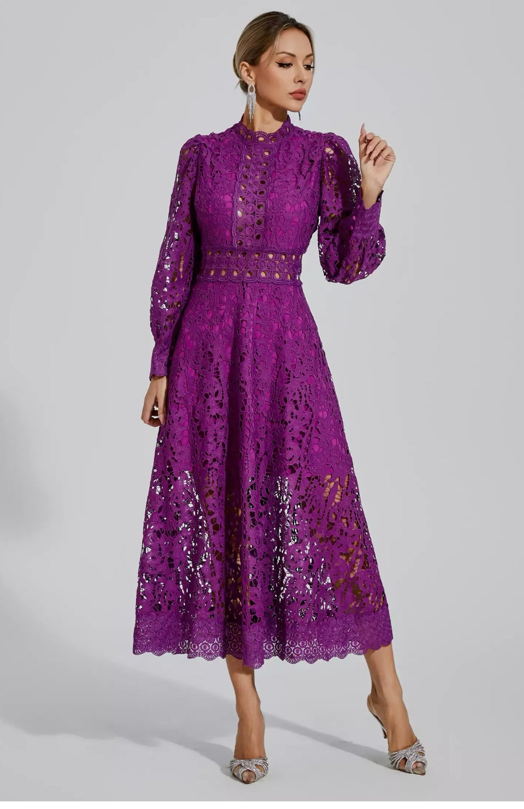 Vestido Borgoña