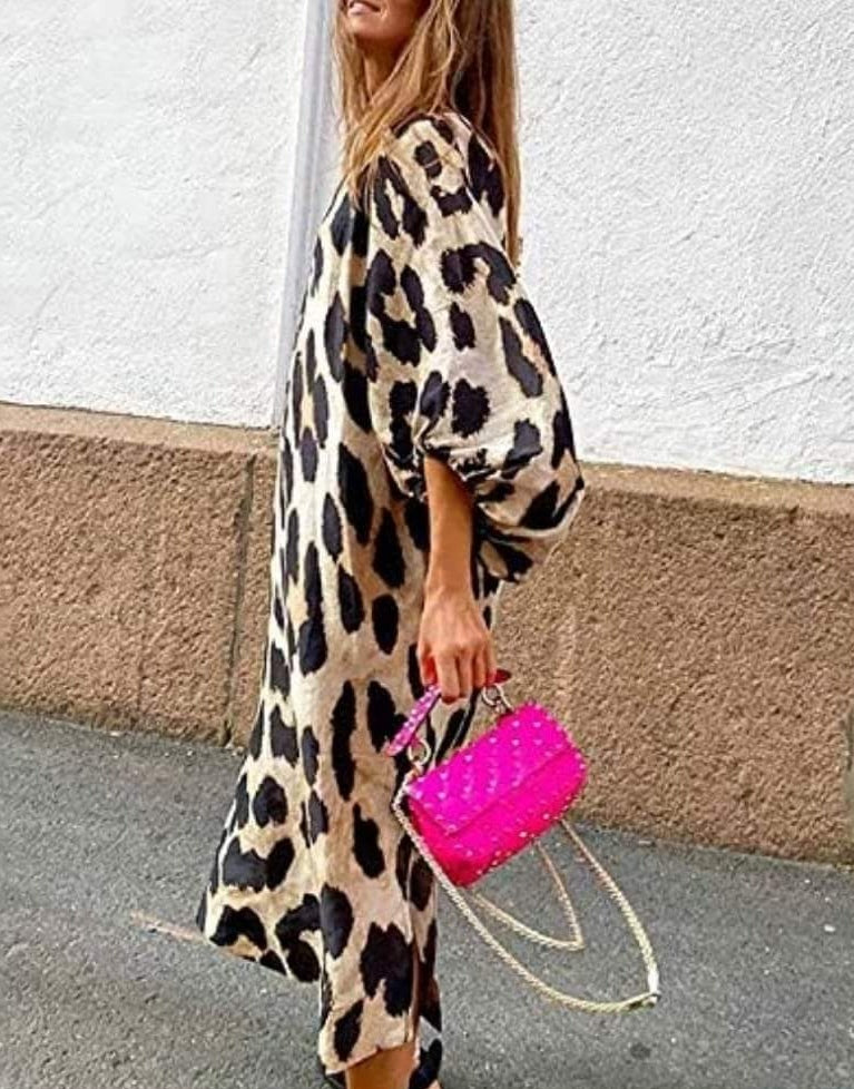 Animal print casual