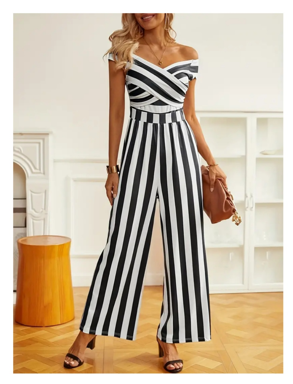 Jumpsuit blanco negron