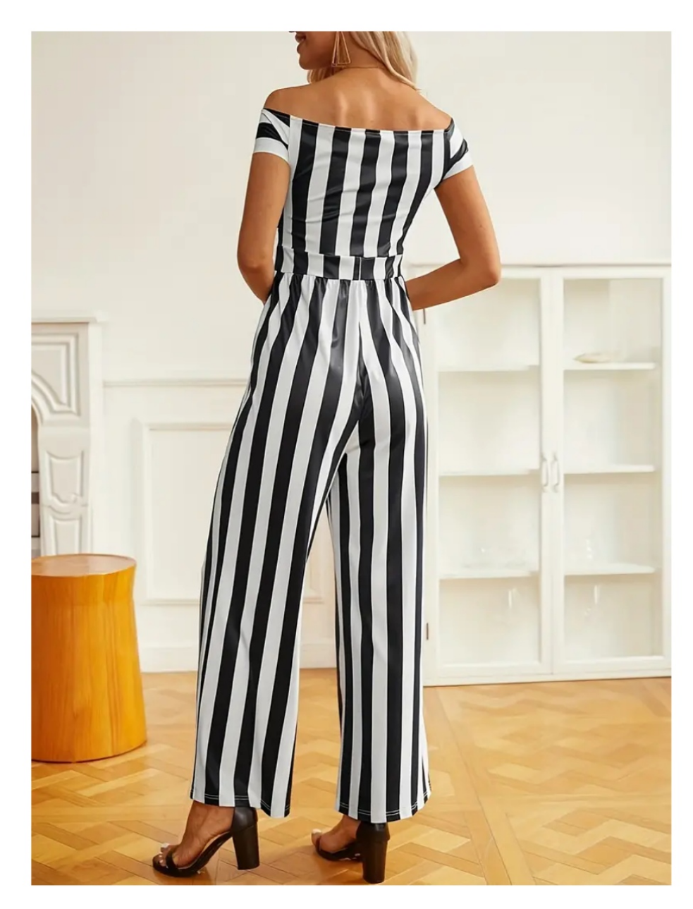 Jumpsuit blanco negron