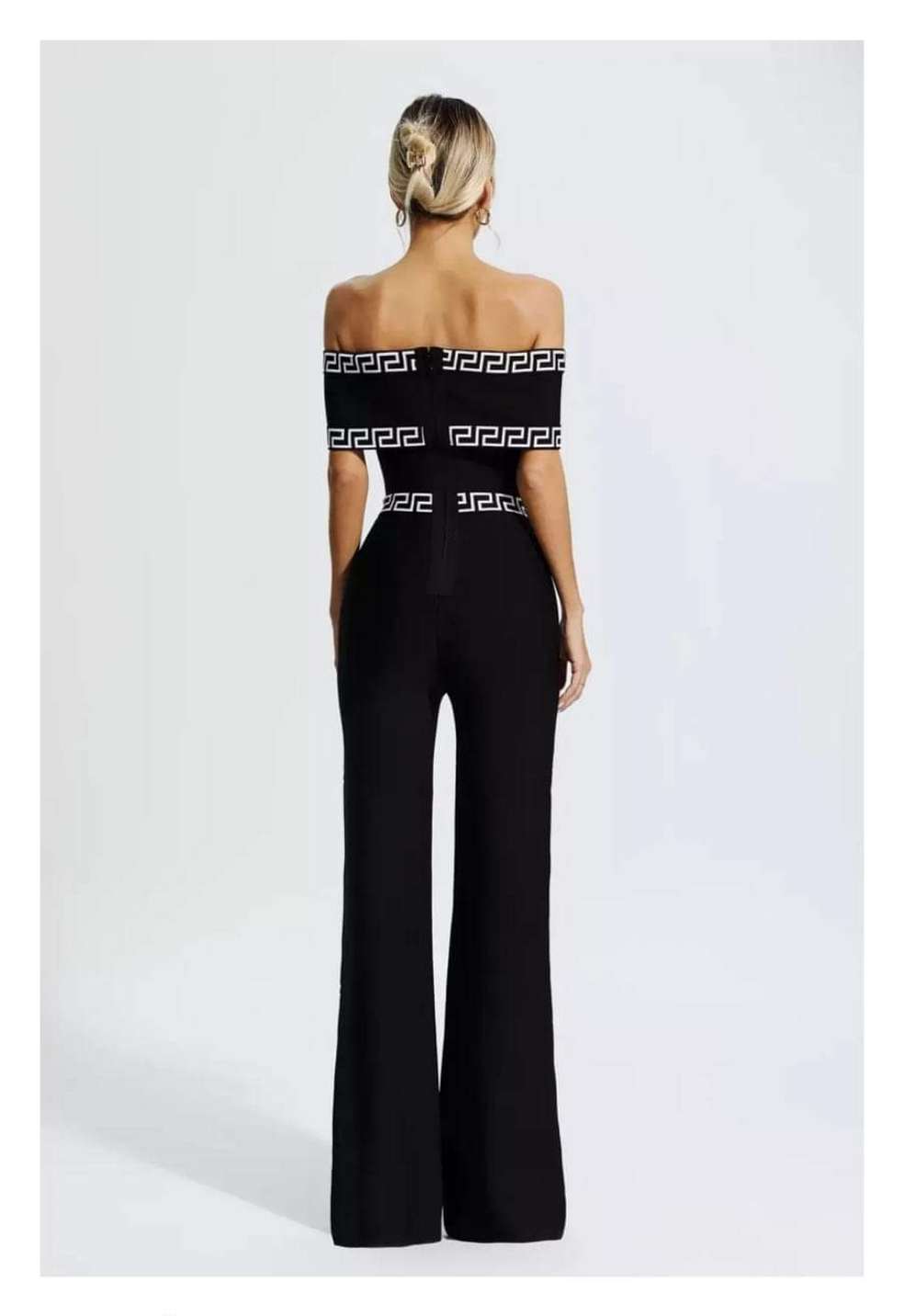 Jumpsuit negro bandage