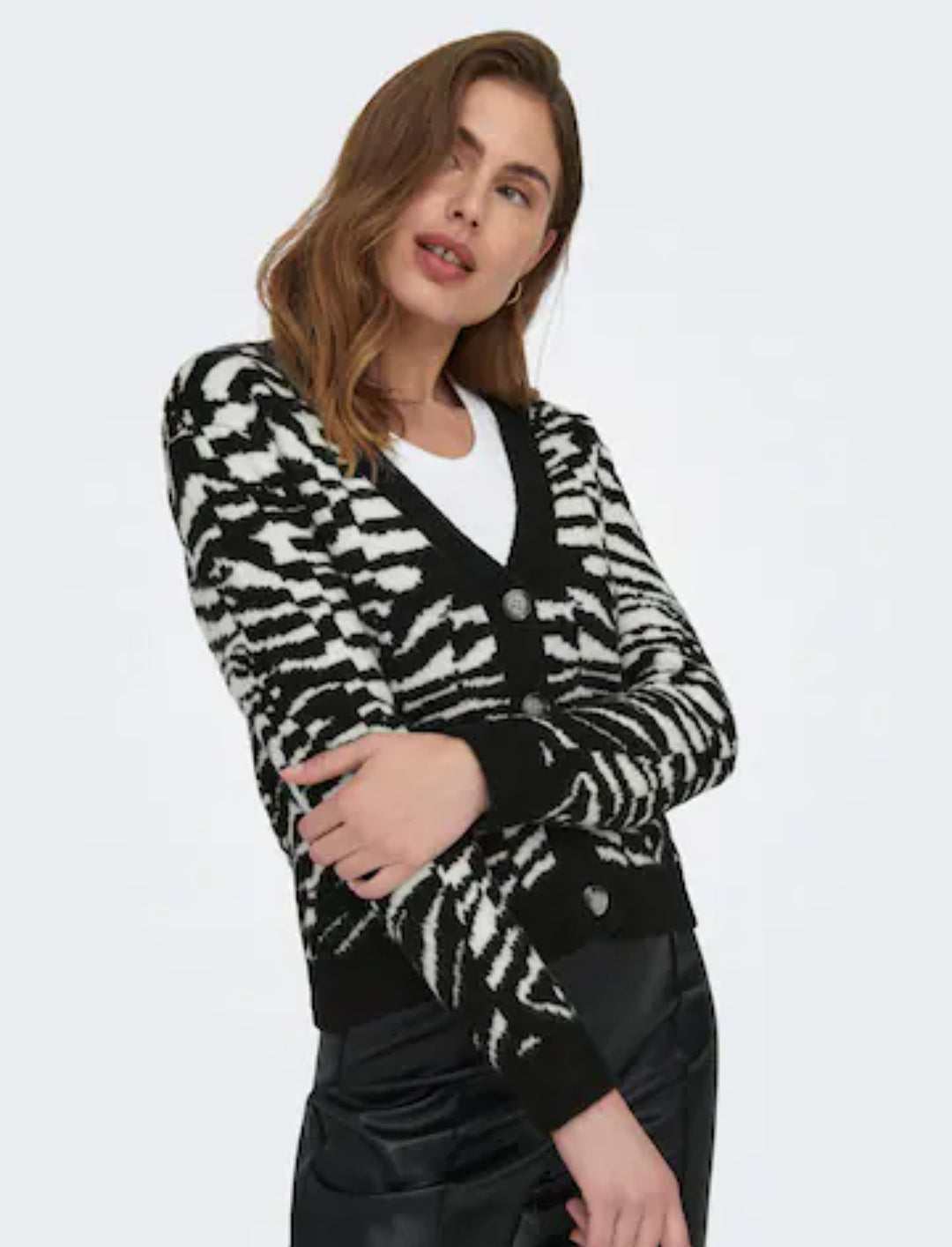 Sweter zebra