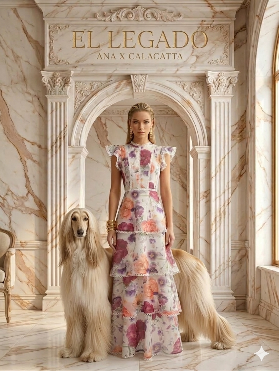 Vestido floral olanes