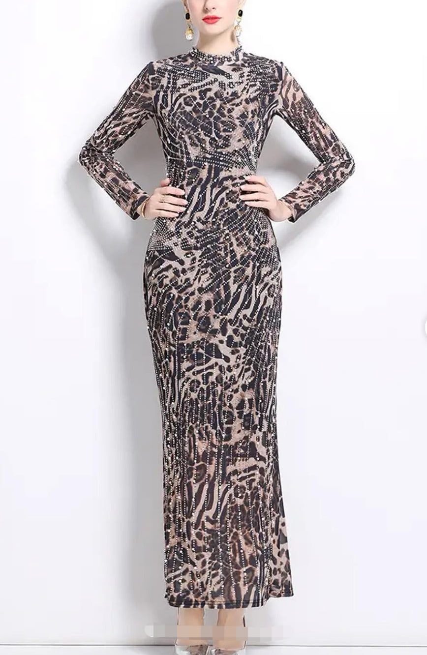 Vestido Animal print sofia