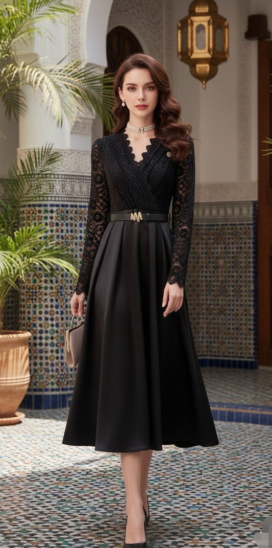 Vestido Jackie negro