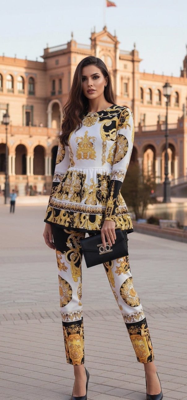 Blusa y pantalón Gian