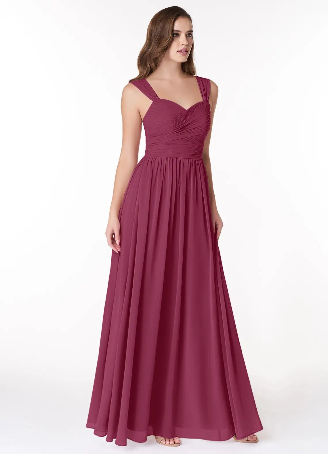 Vestido Luxury Borgoña