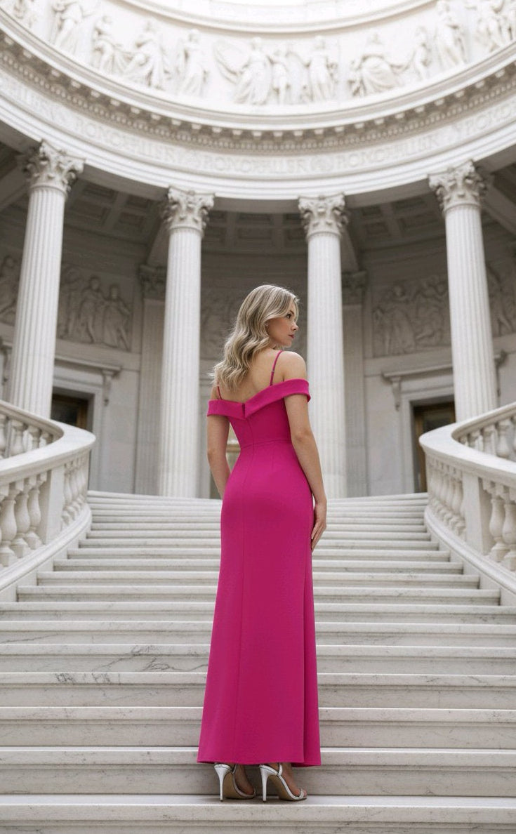 Vestido Luxury fiusha