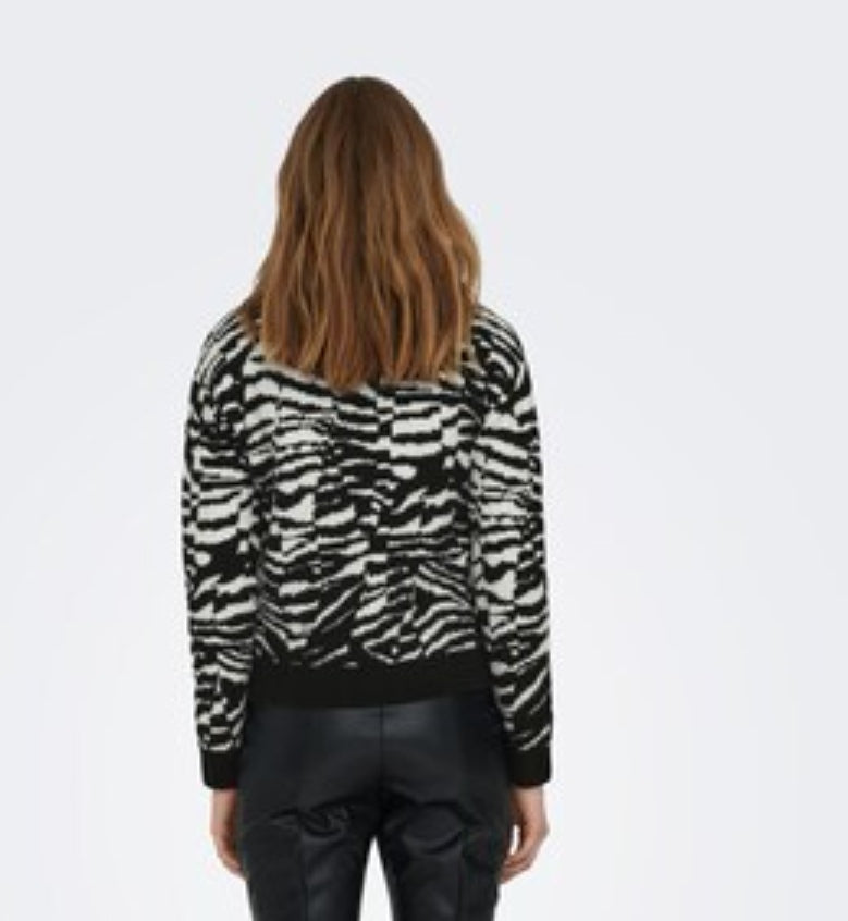 Sweter zebra