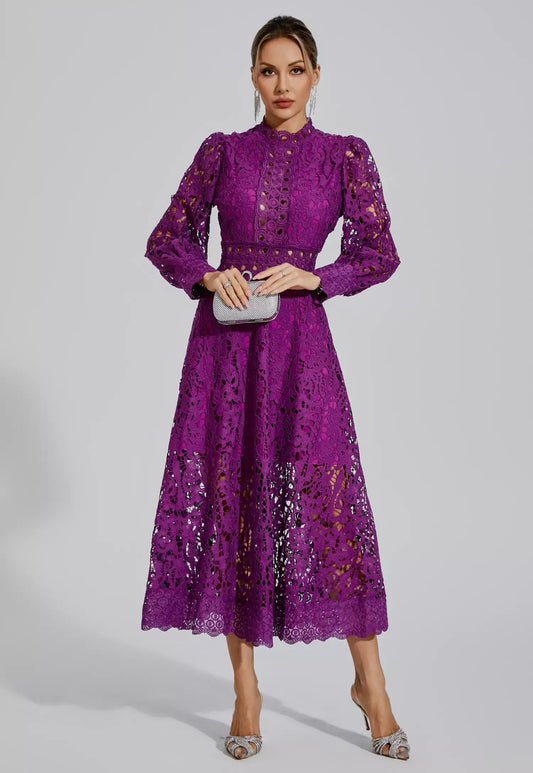 Vestido Borgoña