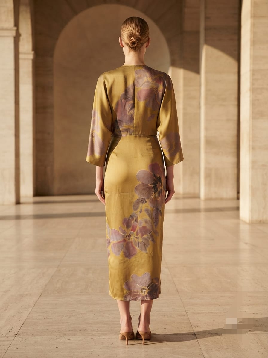 Vestido nudo cintura