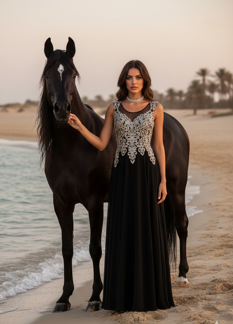Vestido black Luxury