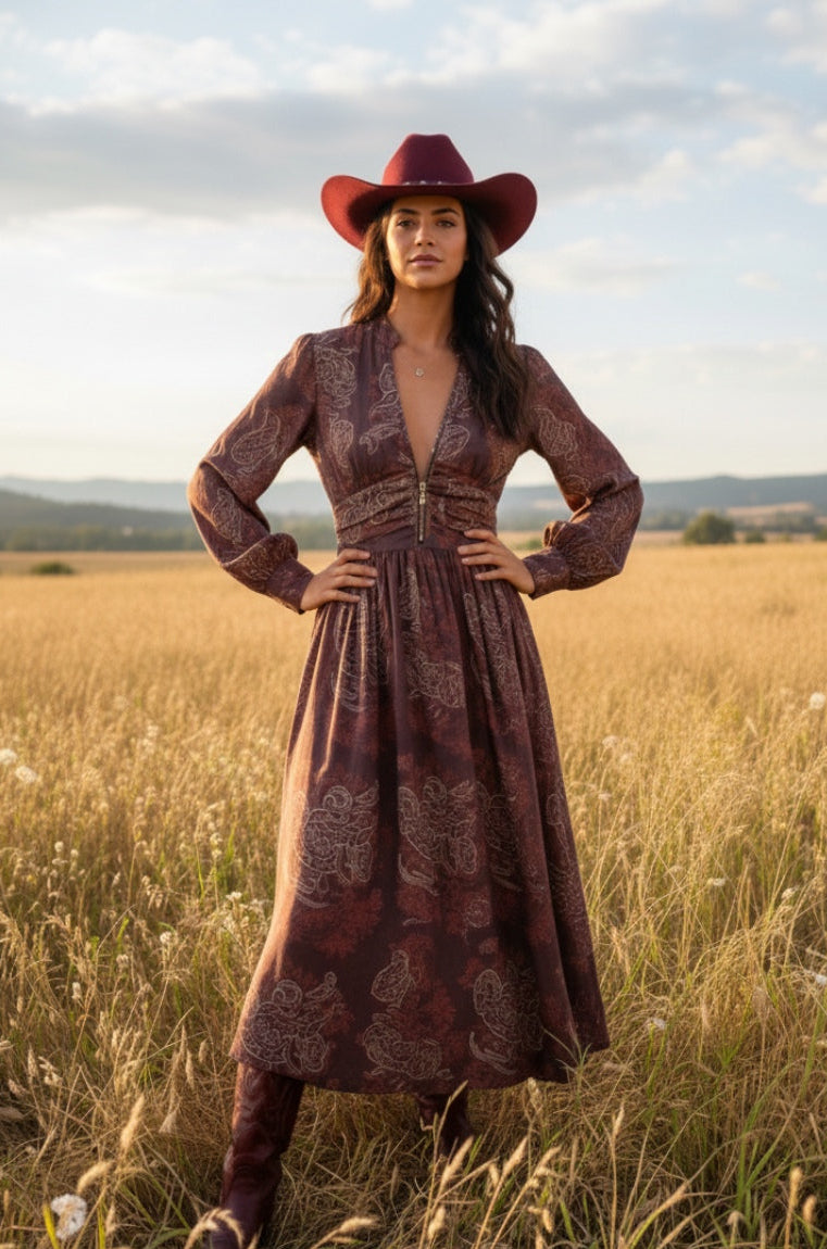 Vestido boho