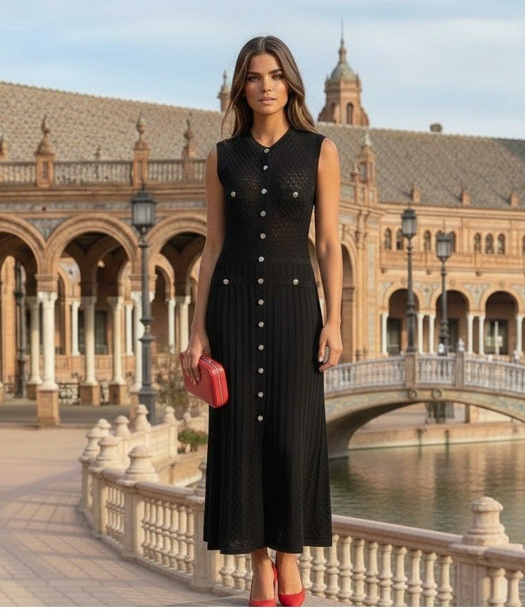 Vestido Azareth negro