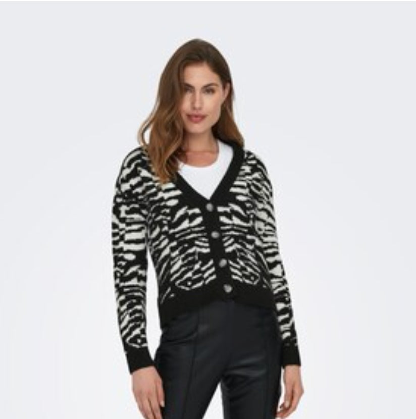 Sweter zebra